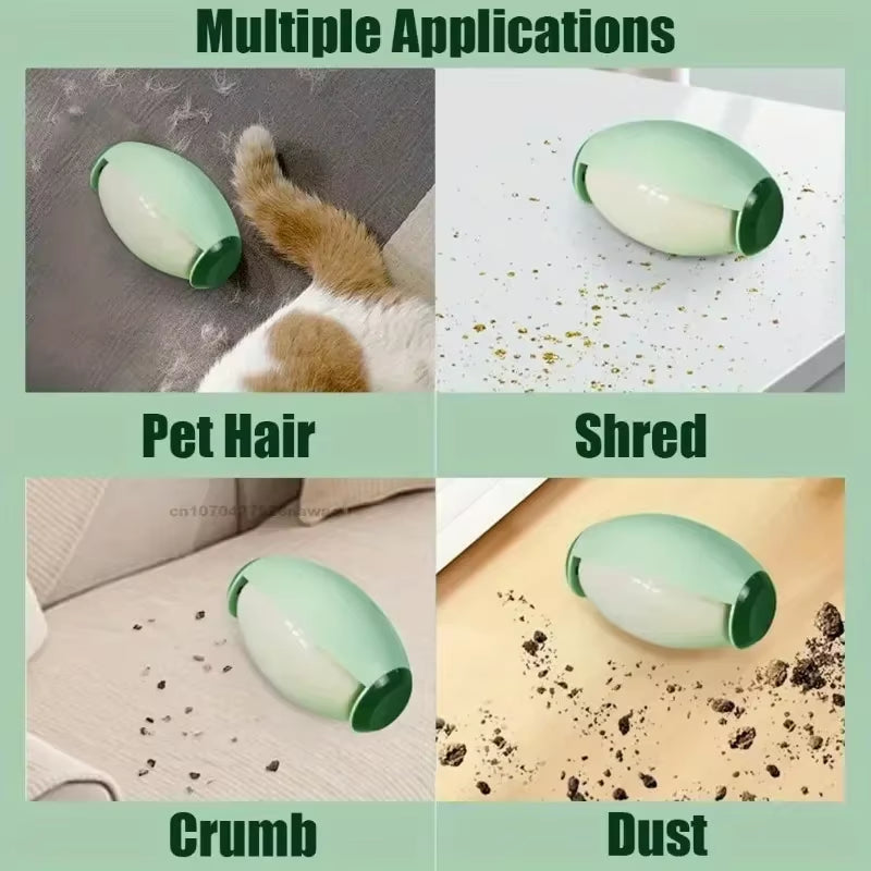 2Pcs Removes Lint from Clothes Roller Lint Reusable Lint Roller anti Hair Brush Clothes Dust Tools Cleaning Hair Plush Sticky